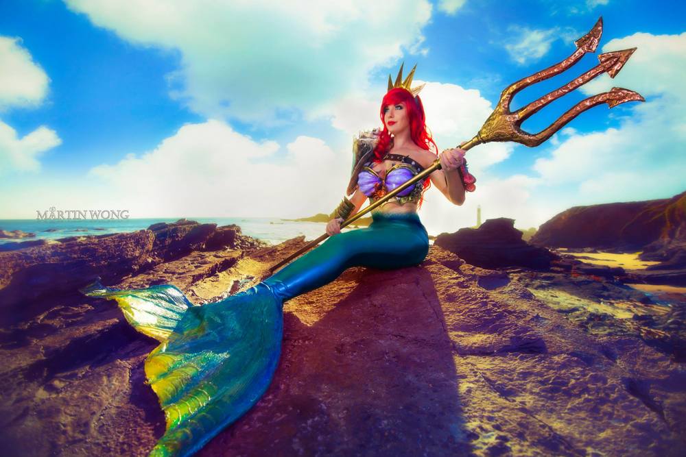   Lisa-Lou-Who &nbsp;is Ariel, The Little Mermaid — Photo by&nbsp; Martin Wong  