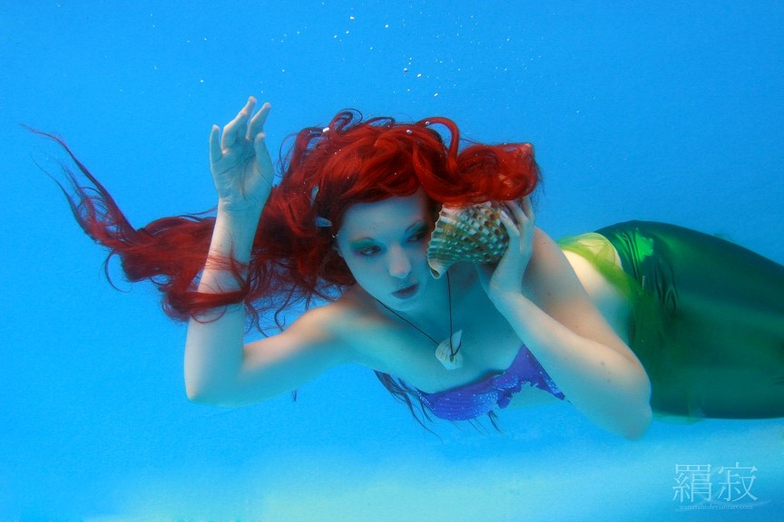   Soffel Cosplay  is Ariel, The Little Mermaid — Photo by&nbsp; Wanasabi  