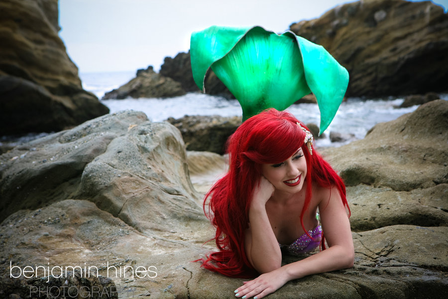   Traci Hines &nbsp;is Ariel, The Little Mermaid — Photo by&nbsp; Benjamin Hines  