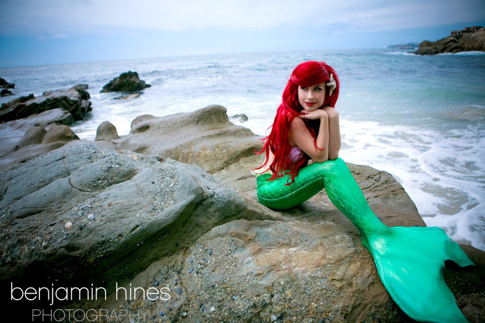   Traci Hines &nbsp;is Ariel, The Little Mermaid — Photo by&nbsp; Benjamin Hines  