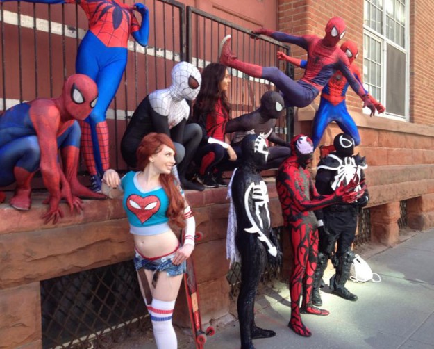 Spider-Team Descends on Toronto with Impressive Cosplay Images