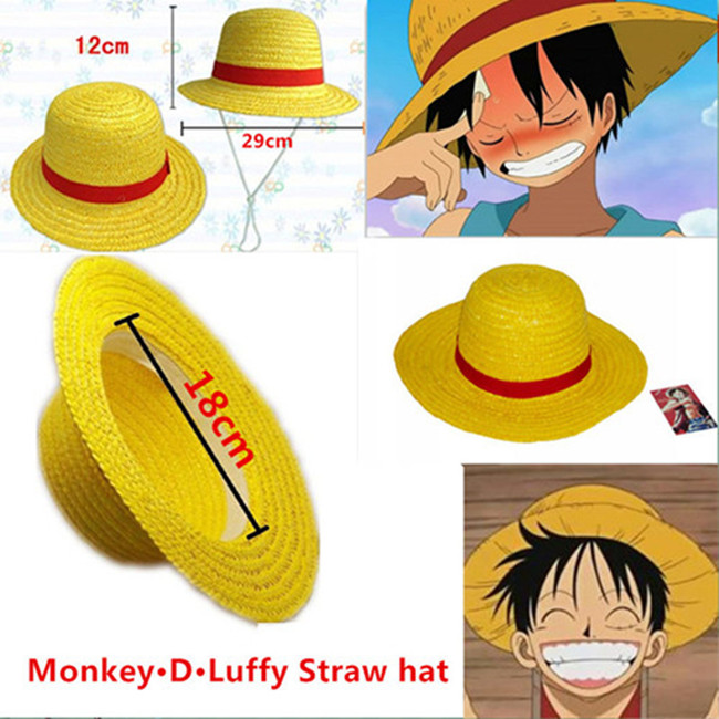 Monkey D. Luffy cosplay straw hat2