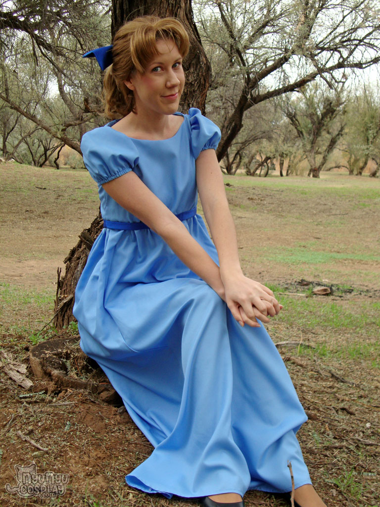 Details about   N82 Peter Pan Cosplay Wendy Moira Angela Darling Book Week Cosplay Costume Dress