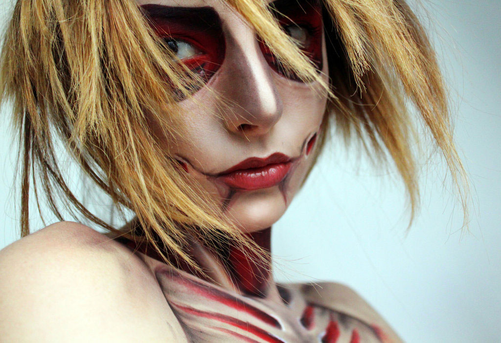 Awesome Titan Cosplay Show Attack on Titan in Reality