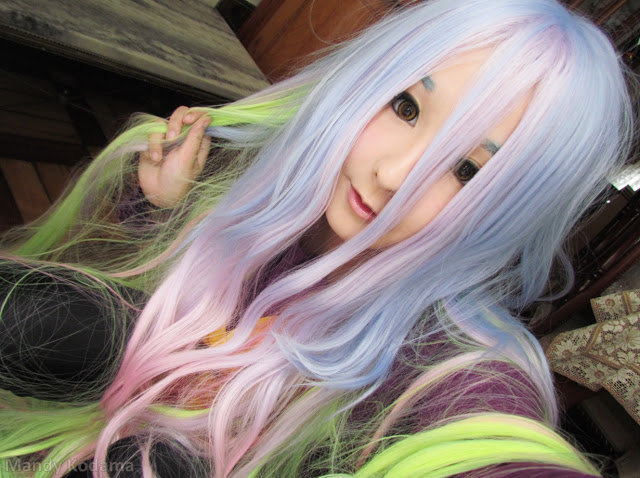 Review: Cosplay Wig - Shiro No Game No Life (from Rolecosplay)