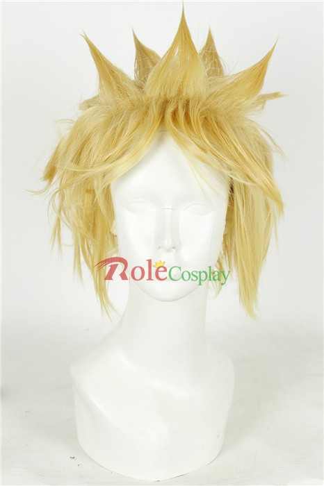 Tutorials Help You to Style Final Fantasy Cloud Strife Cosplay Wig