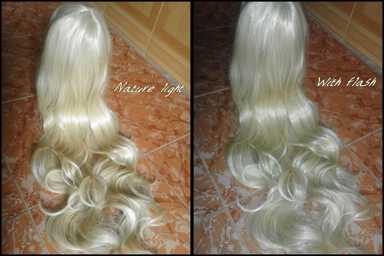 Rolecosplay Wig Review: 90cm/32inch Long Blonde Cosplay Wig