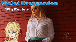 Violet Evergarden wig from Rolecosplay by Shiro Ychigo