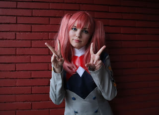 Miku from Darling in the FranXX Wig Review from Rolecosplay by Shiro Ychigo