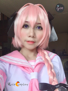 Fate Apocrypha Astolfo Wig Review by GCHANcosplay 18
