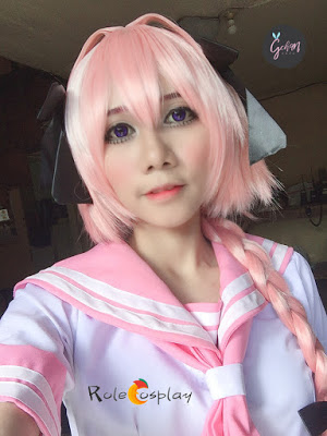 Fate Apocrypha Astolfo Wig Review by GCHANcosplay 19