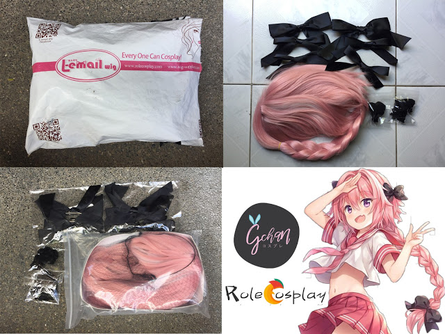 Fate Apocrypha Astolfo Wig Review by GCHANcosplay 3