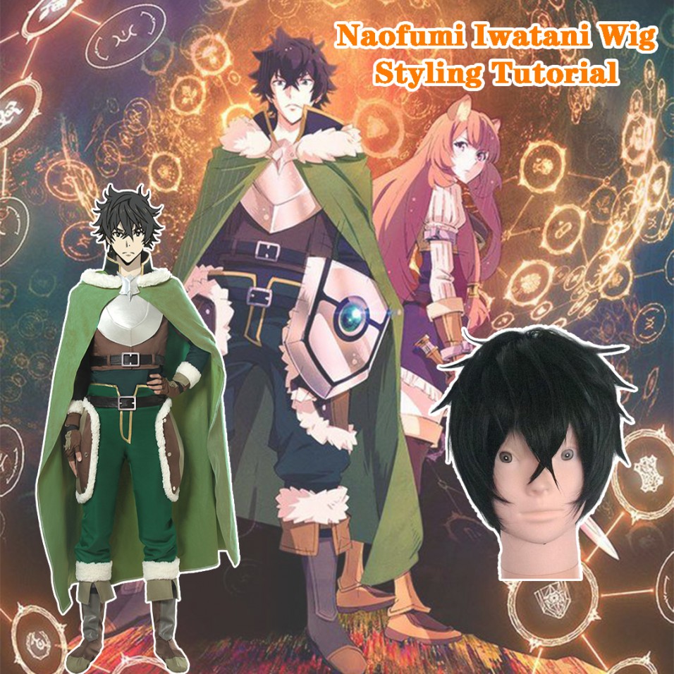 The Rising of the Shield Hero Naofumi Iwatani Wig Styling Tutorial-9
