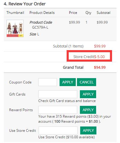 How to use a Gift Card on RoleCosplay shop-13