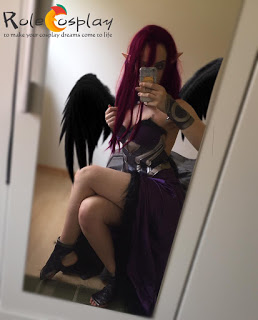 LOL Morgana Cosplay Costume Review by xadcosplay2