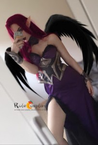 LOL Morgana Cosplay Costume Review by xadcosplay3