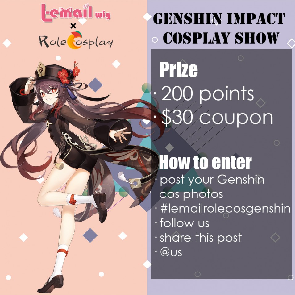 Genshin Impact Cosplay Show from Lemail Wig & RoleCosplay Costume