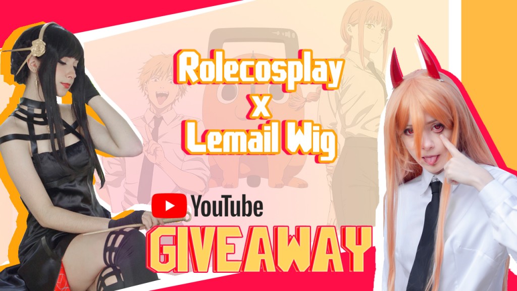 Rolecosplay and L-email Wig  Youtube Giveaway Event (1)