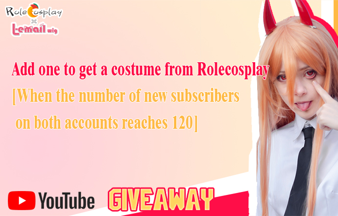 Rolecosplay and L-email Wig  Youtube Giveaway Event (3)