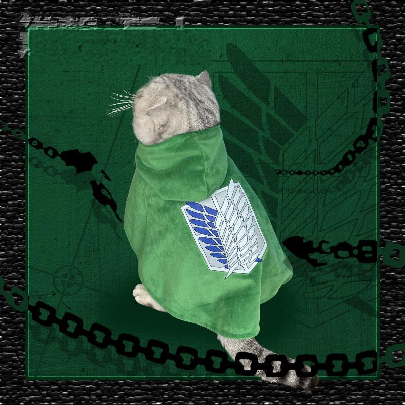Attack on Titan Scout Regiment Cat Cosplay Costume