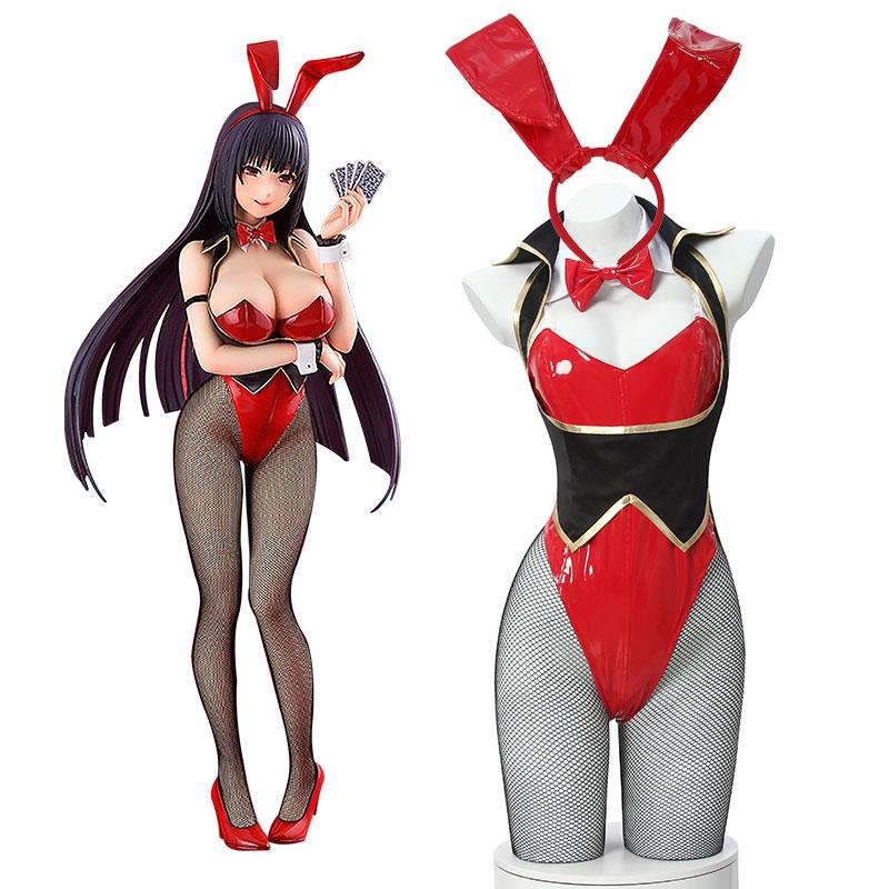 Kakegurui Yumeko Jabami Bunny Girl Cosplay Costume